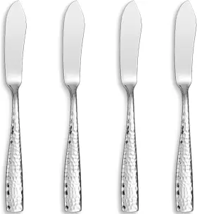 Keawell 726084258808 Premium 4-piece 7 Inch Louis Butter Knives 18/10 Stainless Steel Dishwashe