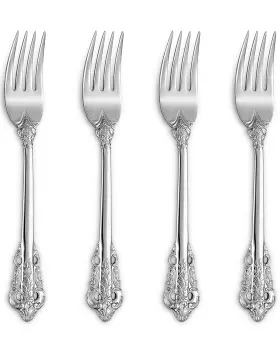Hu-xi-201 Keawell Luxury Salad Forks Dessert Set Of 4 18/10 Stainless Steel 7 Inches