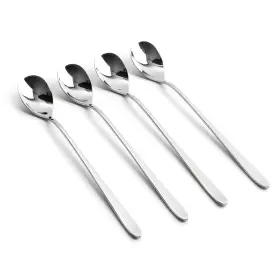 Keltum 895156664376 Stainless Steel Crafted Long Drink Spoons Set Of 4