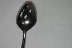 Kgs2 Kingston 2 Stainless Steel Wood Handle Pierced Serving Spoon 8 Inch #3