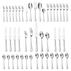 Kingstone 762849113234 45 Pieces Silverware Set For 8 Premium Stainless Steel Flatware With Ser