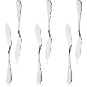 Kinmingzhu 791107699401 6pcs Stainless Steel Butter Knife Cheese/butter Spreaders