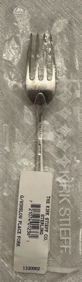 1330002 Kirk Stieff Winslow Place Sterling Silver Fork 6-1/8 Inch