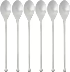 Knork 313055550551 Original Long Handle Iced Tea Spoon 6 Piece Set Matte Finish #2