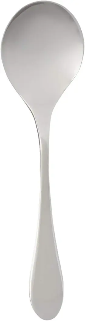Knork 744110066630 Original Bouillon Stainless Steel Soup Specialty Spoons 6 Piece Set Glo