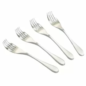 Knork 810104270182 Original Matte Dinner Forks 4 Piece 18/10 Stainless Steel