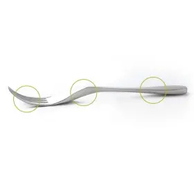 Knork 810104270205 Original Matte Salad Fork 4 Piece Set 18/10 Stainless Steel #3