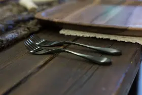 Knork 898495002902 Original Stainless Steel Metal Utensils Titanium Coated Fork #3