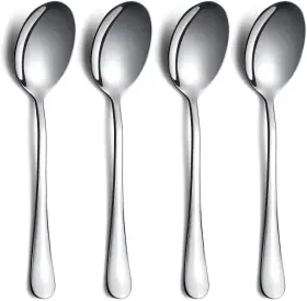 Kyraton 445026890861 Serving Spoons 4 Pieces Include Solid Spoon Sta