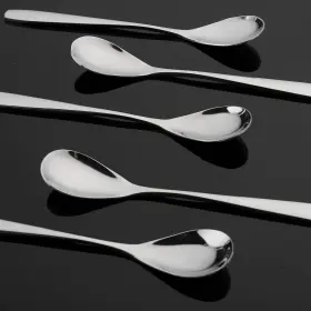 Leegg 638479380547 Egg Spoons Stainless Steel Espresso Small For T #3