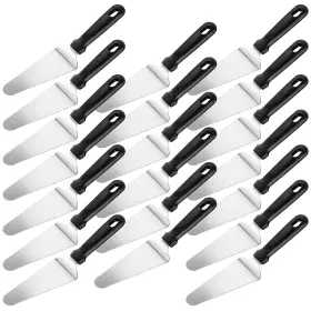 Am556971 Lemecima Pizza Server Spatula Set Stainless Steel 20 Pack Non-slip Plastic Handle For