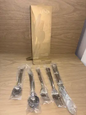6024871 Lenox Federal Platinum Glossy Flatware 5pc. Setting Service For One Vietnam