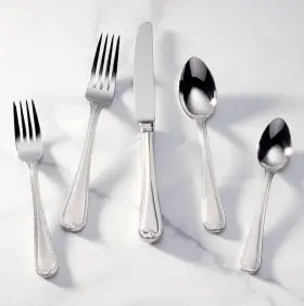 Lenox 721074351873 Vintage Jewel Frosted 5-piece Flatware Place Setting - New