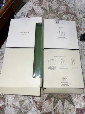 Lenox 721074375831 Kate Spade - Malmo 18/10 Stainless Steel 5 Piece Place Setting Open Box