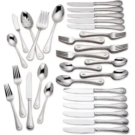 829739 Lenox French Perle Flatware Set 11.30 Lb 65-piece 829739 Lenox French Perle Flatware Set 11.30 Lb 65-piece