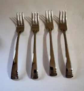 894753 Lenox Portola 18/10 Stainless Steel Salad Fork Set Of Four