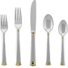 9828092 Lenox Eternal Gold 18/10 Stainless Steel 5pc. Place Setting Service For One
