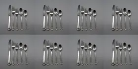 Lenox Alc/5ppsx8 Stainless Flatware Alcott - Service For Eight 40pc Set New