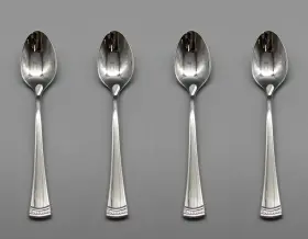Lenox Por/demx4 Stainless Flatware Portola - Cocktail Spoons Set Of Four N/o