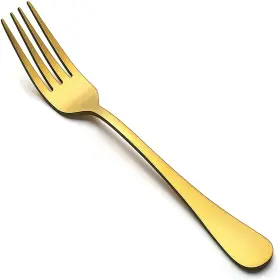 2y-3zcj-vr2u Lianyu Gold Forks Set Of 12 Stainless Steel Small For Salad Dessert 6.75 Inc