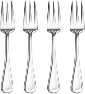 5218325 Lifetime Brands Inc. Mikasa Bravo 18/10 Stainless Steel Appetizer Fork Set Of 4