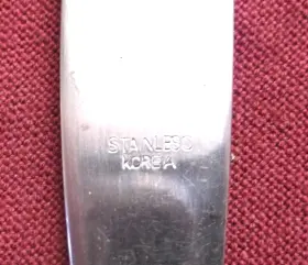 Lcu21 Lifetime Cutlery Stainless Flatware 3 Dinner Knives Korea #3