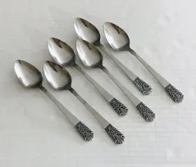 Lcu32 Lifetime Cutlery Stainless Japan Set Of 6 Teaspoon Satin