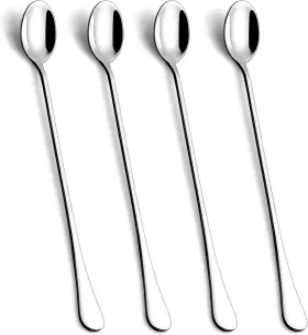 Lovingly Yours 711181162196 9.5-inch Long Handle Iced Tea Spoon Coffee Spoons Ice Cream Spo