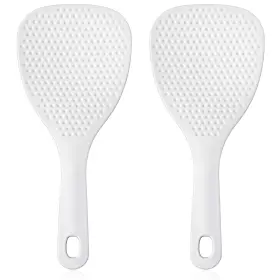Mabor 4885xgre3358 2pack Rice Spoon White Nonstick Paddle Scooper 18.7cm Kitchen Co