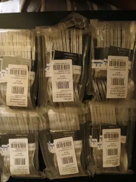 Mainstays 875217008718 New Fleet Teaspoon Fleetline Stainless Teaspoons 180 Pieces Total