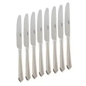 Martha Stewart 744110987560 Everyday 8-piece 18/10 Stainless Steel Dinner Knife Set