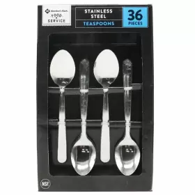 2557-x03 Members Mark Stainless Steel Teaspoon Set 36 Ct