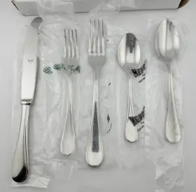 1020b22005 Mepra Brescia 5-piece Durable 18/10 Stainless Steel Place Setting Set