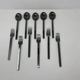 Mepra 722020507726 Stile 18/10 5 Spoon And 6 Fork 9 Total - Read #2