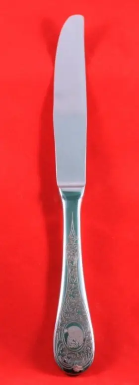 Az1026d1103 Mepra Diana Table Knife 9-1/4-inch Set Of 12 Etched Stainless Steel