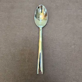 Mll16 Michael Lloyd Glossy Stainless Flatware 6 1/8 Inch Teaspoon