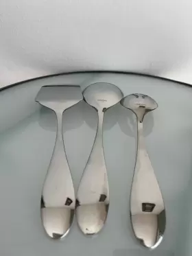 Mikasa 028225223745 French Countryside Stainless . Original Size Teaspoon Set Of 3 #3
