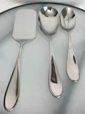 Mikasa 028225223745 French Countryside Stainless . Original Size Teaspoon Set Of 3
