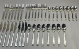 Mikasa 044228075068 Satin Barrett 18/10 Stainless Steel 38 Pcs Set
