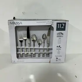 Mikasa 044228077345 Hammered Opulent 18/10 Stainless Steel For 12 112pcs