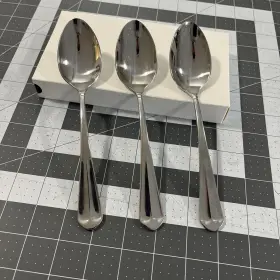 11866619 Mikasa Colette Place Oval Soup Spoon - Set Of 3