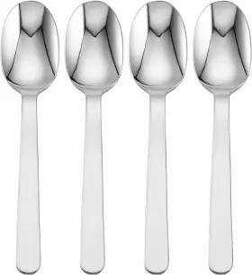 5084213 Mikasa Blume 20-piece Stainless Steel Flatware Set Service For 4 #3