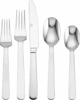 5084213 Mikasa Blume 20-piece Stainless Steel Flatware Set Service For 4