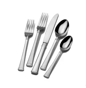 5110575 Mikasa Harmony 18/10 Stainless Steel 20pc. Flatware Set Service For Four #2