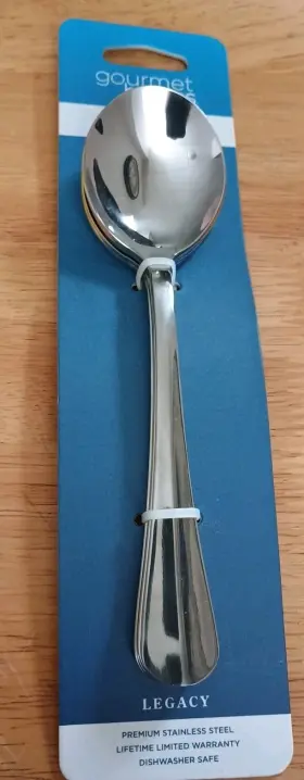 5187379 Mikasa Legacy Stainless Flatware -set Of 4 New Bouillion Soup Spoons