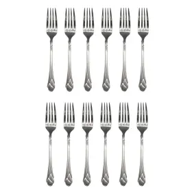 5294112 Mikasa Sweet Pea 18/8 Stainless Steel Dinner Fork Set Of Twelve