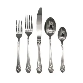 5294114 Mikasa Sweet Pea 18/8 Stainless Steel 5pc. Place Setting Service For One