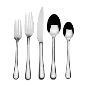 5331294 Mikasa Aster 18.0 20 Piece Stainless Steel Flatware Set Service For 4