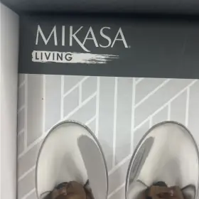 Mikasa 885991275633 Long Tea Spoons Set Of 4 Stainless Steel /new Manufacturer Warranty #3