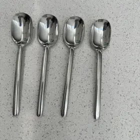 Mikasa G3026-594-4 Zena 18/8 Stainless Steel 5 5/8 Inch Teaspoon Set Of Four